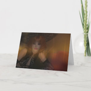 Grußkarte fallen karte