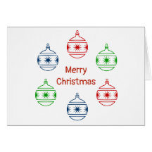 Grußkarte - Feiertage