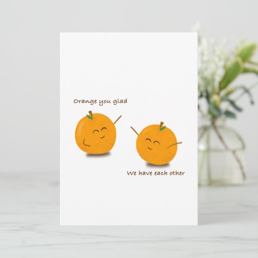 Grußkarte Feiertagskarte (Stehend Vorderseite)