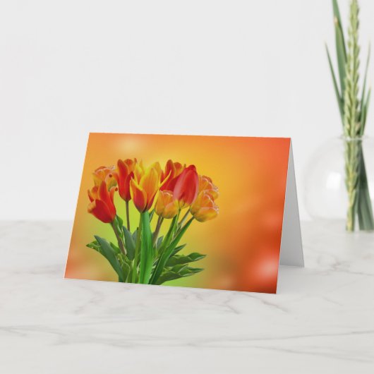 Grußkarte Feiertagskarte (Vorderseite)