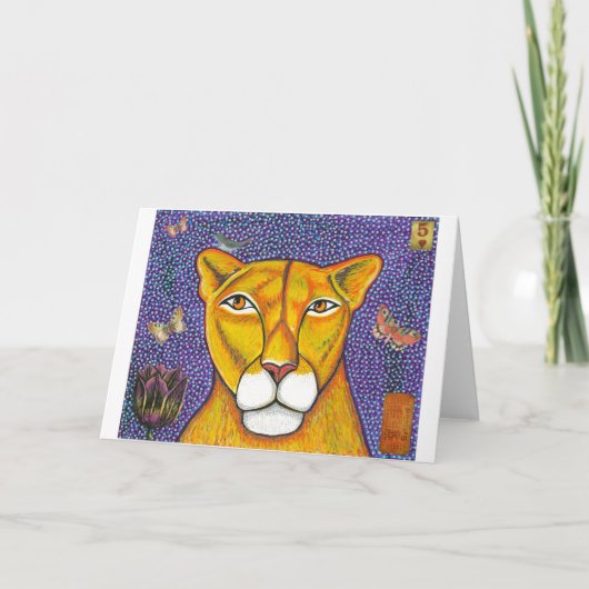 Grußkarte Feiertagskarte (Vorderseite)