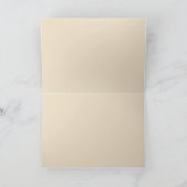 Grußkarte Feiertagskarte (Innenseite)