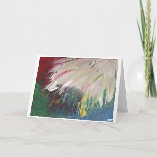 Grußkarte Feiertagskarte (Vorderseite)