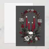 Grußkarte Feiertagskarte (Vorne/Hinten)