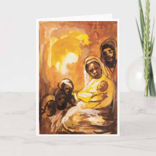 Grußkarte Feiertagskarte (Vorderseite)