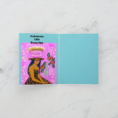 Grußkarte Feiertagskarte (Innenseite)