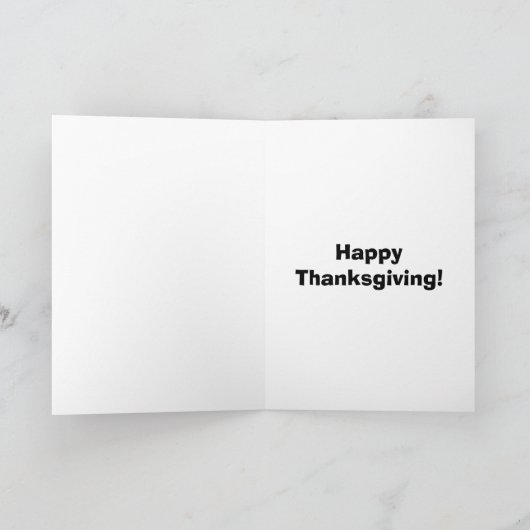 Grußkarte Feiertagskarte (Innenseite)