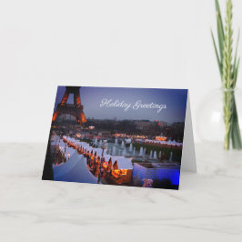 Grußkarte Feiertagskarte