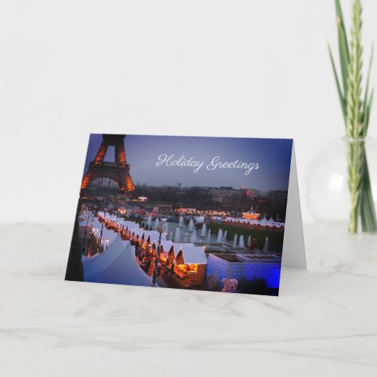 Grußkarte Feiertagskarte (Vorderseite)