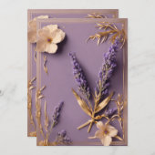 Grußkarte Feiertagskarte (Vorne/Hinten)