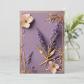 Grußkarte Feiertagskarte (Stehend Vorderseite)