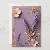 Grußkarte Feiertagskarte (Rückseite)