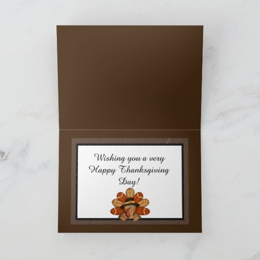 Grußkarte Feiertagskarte (Innenseite)