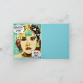 Grußkarte Feiertagskarte (Innenseite)