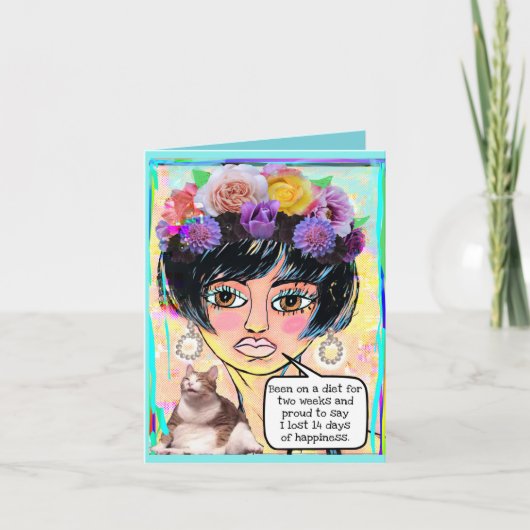 Grußkarte Feiertagskarte (Vorderseite)