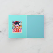 Grußkarte Feiertagskarte (Innenseite)