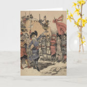 Grußkarte "Feministische Revolution" Karte (Gelbe Blume)