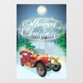 Grußkarte Fensteraufkleber (Blatt)