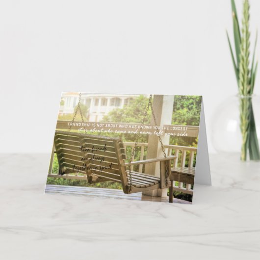 Grußkarte FINDEN Dankeskarte (Vorderseite)