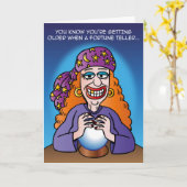 Grußkarte "Fortune Teller" Karte (Gelbe Blume)