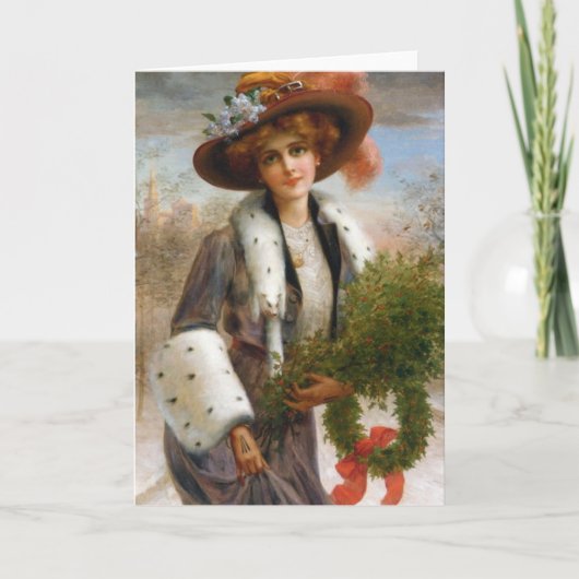 Grußkarte "Frohe Festtage" Feiertagskarte (Vorderseite)