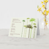 Grußkarte für besondere Linsen Karte (Gelbe Blume)