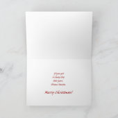 Grußkarte für Billigspielzeug Feiertagskarte (Innenseite)