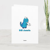 Grußkarte für Blume Karte (Rückseite)