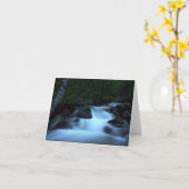 Grußkarte für Calm Waterfall Karte (Gelbe Blume)