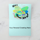 Grußkarte für cooles Weihnachten (Innenseite)