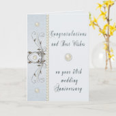 Grußkarte für das 30. Hochzeitstag Karte (Gelbe Blume)