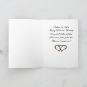 Grußkarte für das 60. Hochzeitstag Karte (Innenseite)