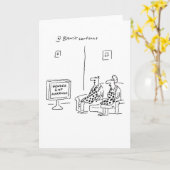 Grußkarte für das aktuelle Geschlecht Karte (Gelbe Blume)