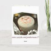 Grußkarte für das benutzerdefinierte Hochzeitjahr Karte (Rückseite)