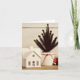 Grußkarte für das Ferienhaus Dankeskarte