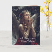 Grußkarte für das Gebet Karte (Gelbe Blume)