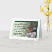 Grußkarte für das Gebetsfest 10 Karte (Gelbe Blume)