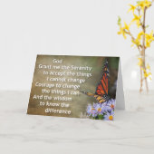 Grußkarte für das Gebetsfest 18 Karte (Gelbe Blume)