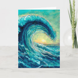 Grußkarte für das goldene Wappen Karte