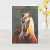 Grußkarte für das mutige Herz Karte (Gelbe Blume)