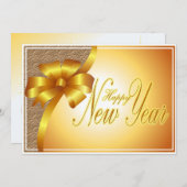 Grußkarte für das neue Jahr Feiertagskarte (Vorne/Hinten)