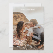 Grußkarte für das vertikale 5. Jahr