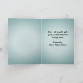 Grußkarte für den Allzweck Feiertagskarte (Innenseite)