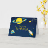 Grußkarte für den Außenraum Karte (Gelbe Blume)