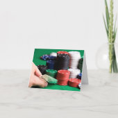 Grußkarte für den benutzerdefinierten Poker Karte (Vorderseite)