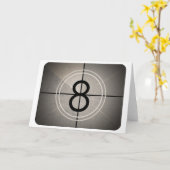 Grußkarte für den Filmzähler Karte (Gelbe Blume)