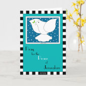 Grußkarte für den Frieden in Jerusalem beten Karte (Gelbe Blume)