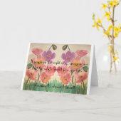 Grußkarte für den geheimen Garten 1 Karte (Gelbe Blume)