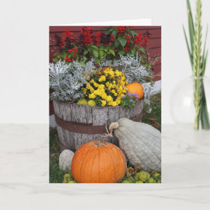 Grußkarte für den Herbst Karte