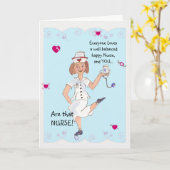 Grußkarte für den Krankenpflegetag Karte (Gelbe Blume)